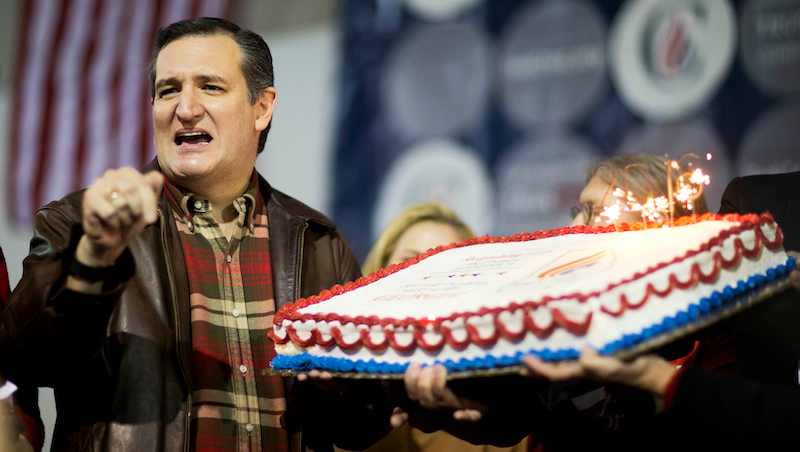 “No disagreeing with Ted on Ted’s special day.”